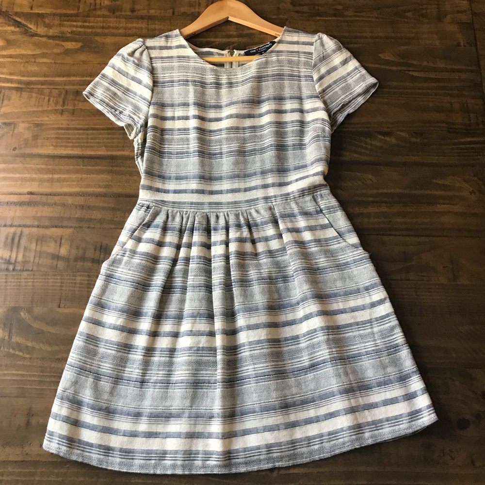 3/$20! 🥳 Striped Linen Dress